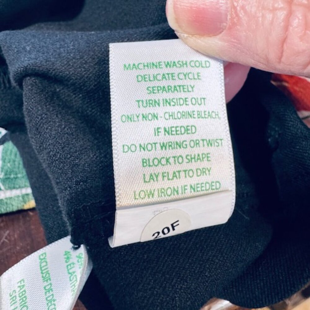 Lilly Pulitzer Declynn High Rise Straight Leg Pants Black Size 8 NWT - Picture 4 of 6